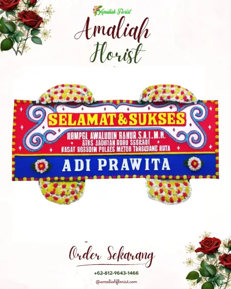 Papan Bunga Ucapan Selamat Bandar
