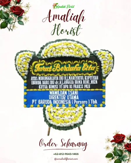 Papan Bunga Duka Bandar